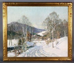 February Morning In New Hampshire by Frederick J. Mulhaupt