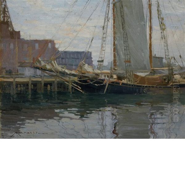 Gloucester Harbor (gray Day) - view 1