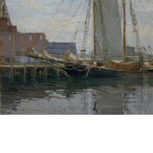 Gloucester Harbor (gray Day)