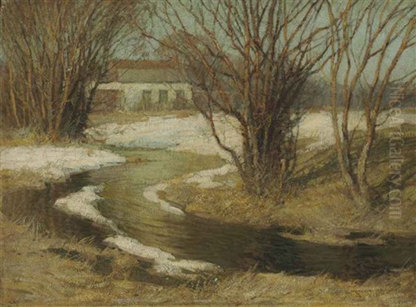 House By A Stream - view 1