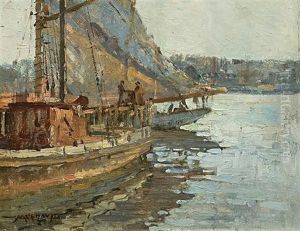Dock Scene Dock Scene