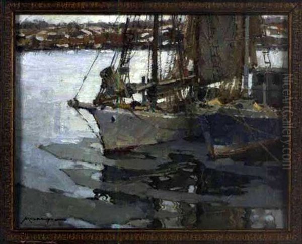 Moving Ice, Gloucester Harbor - view 1