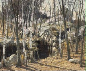 Birch Grove by Frederick J. Mulhaupt