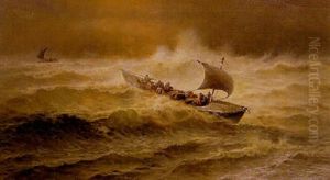 The Retreat From The " Jeanette" In The Arctic Ocean- Separation Of The Boats by St. Clair Augustin Mulholland