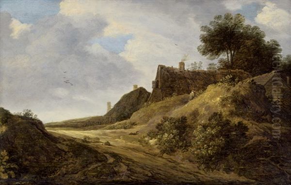 Dunenlandschaft Mit Hutten - view 1
