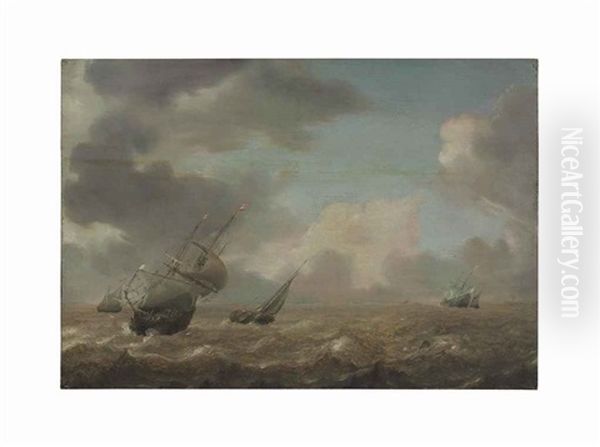 Shipping In A Choppy Sea - view 1