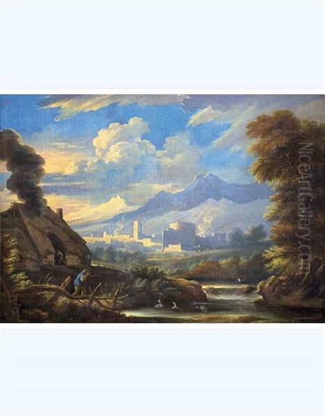 Paesaggio Con Figure - view 1