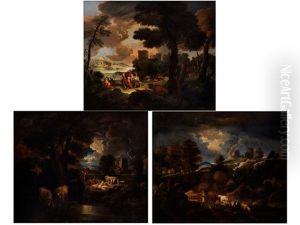 Landschaft Mit Dem Raub Der Europa
Landschaft Mit Merkur Und Battos
Landschaft Mit Hirten Und Herde by Pieter Mulier the Younger