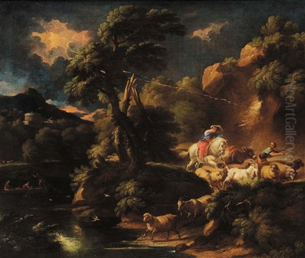 Paesaggio Con Armenti - view 1