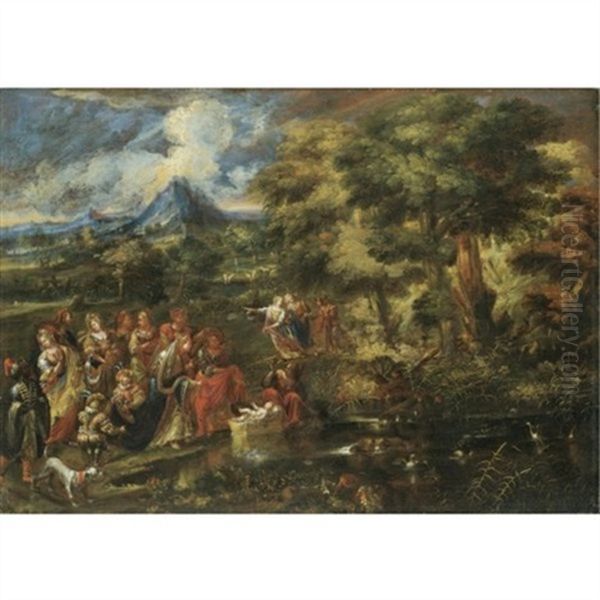 The Finding Of Moses - view 1