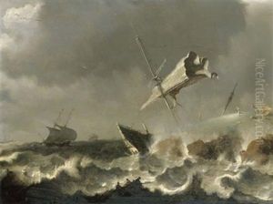A Storm At Sea A Storm At Sea