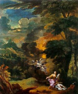 Agar E L'angelo by Pieter Mulier the Younger