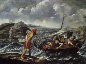 La Peche Miraculeuse by Pieter Mulier the Younger