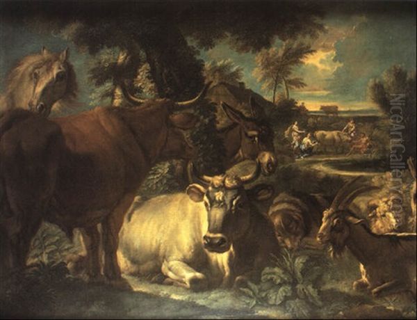 Animali In Un Paesaggio Con Io - view 1