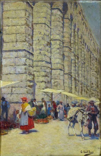 "segovianos Junto Al Acueducto" - view 1