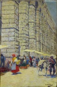"segovianos Junto Al Acueducto"