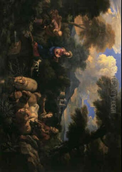 The Flight Into Egypt - view 1
