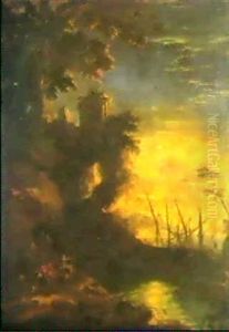 Paysage Fluvial by Pieter Mulier the Younger