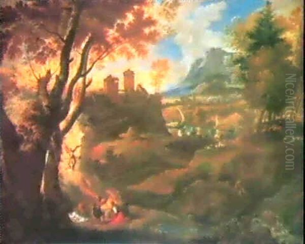 Paysage Avec L'apparition De L'ange A Agar - view 1