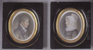 Portrats Im Profil by Johann Jacob Mueller de Riga