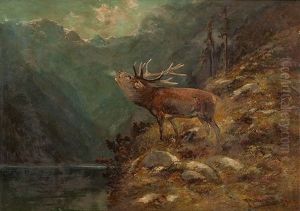 Jagdmotiv by Moritz Mueller the Younger