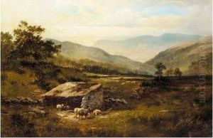 Cader Idris From Mawddach Valley, North Wales by James Lees Bilbie