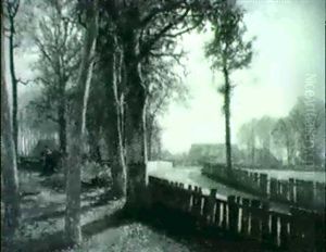 Herbst In Dotlingen by Georg Bernhard Mueller vom Siel