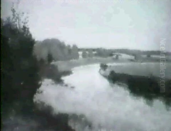 Norddeutsche Flusslandschaft - view 1