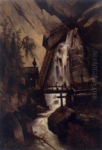 Die Prozession by Anton Mueller