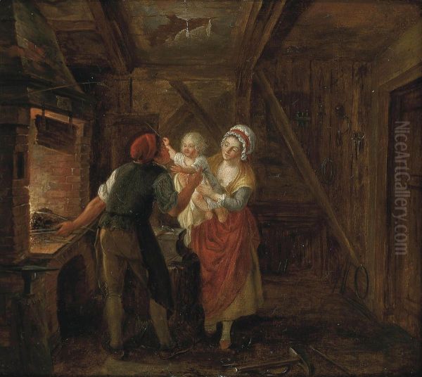 A Family In A Forge - view 1