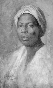 Portrait Eines Orientalen by Bertha Mueller