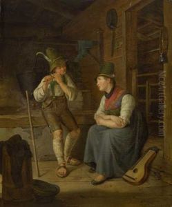 Musikalische Unterhaltung Auf Der Alm