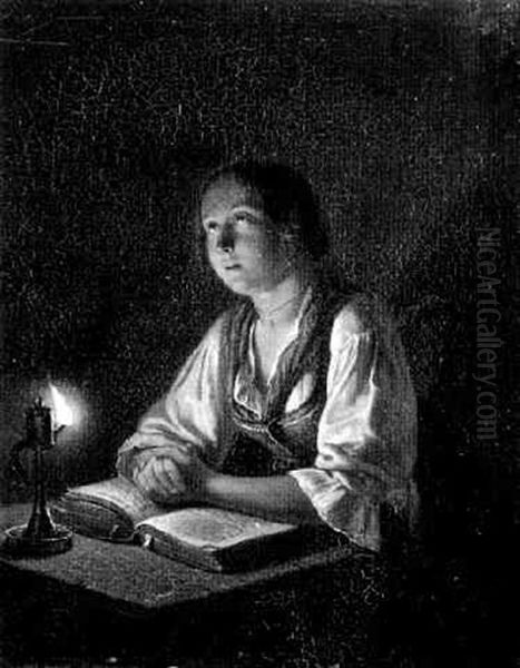 Junge Frau Beim Beten - view 1