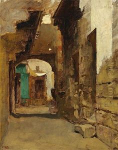 Oriental Street by Carl Leopold Mueller