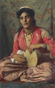 The Almeh by Carl Leopold Mueller
