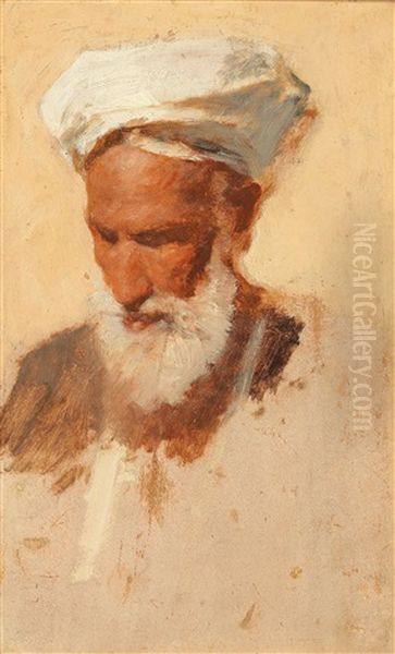 Bust Portrait Of An Arab. A Study From Nature - view 1