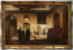 The Rug Merchant by Carl Leopold Mueller
