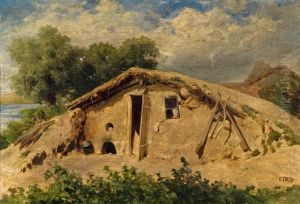 Motiv Aus Szolnok by Carl Leopold Mueller
