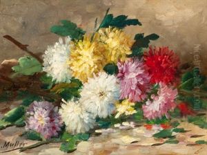 Still Life With Chrysanthemums