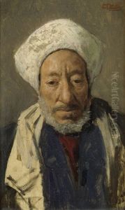 Orientalischer Kaufmann Von Kairo