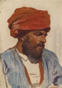 Portrait Eines Orientalen