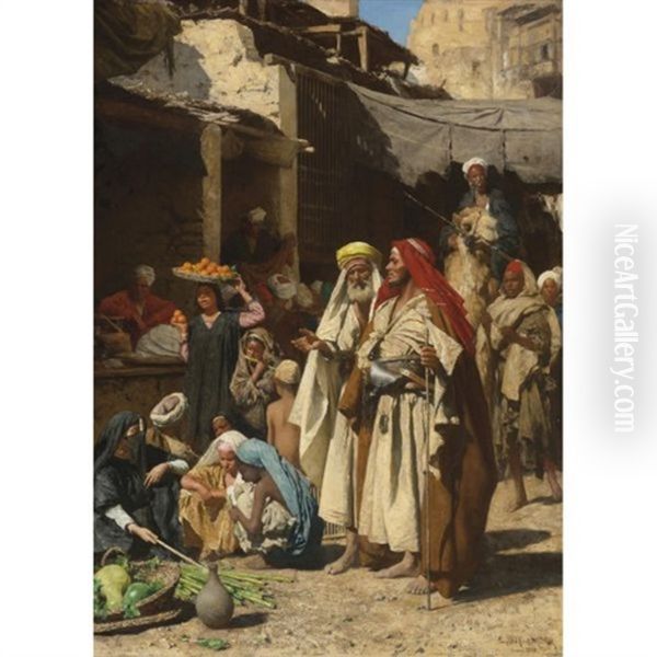 A Street Scene, Cairo - view 1