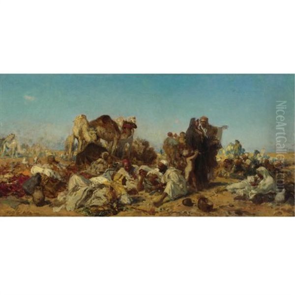 The Bedouin Encampment - view 1
