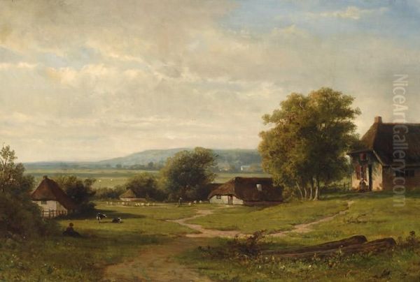 Landscape With Farm - view 1