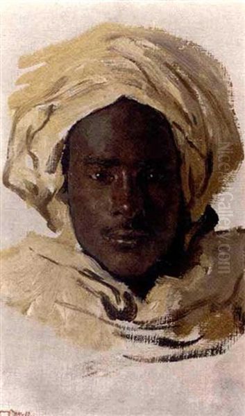 Portrait Study Of A Moor - view 1