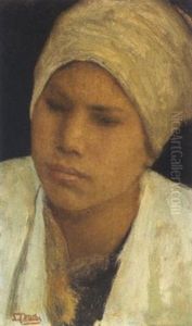 Portrait Einer Jungen Frau Portrait Einer Jungen Frau