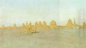 Stadtmotiv Aus Dem Orient by Carl Leopold Mueller