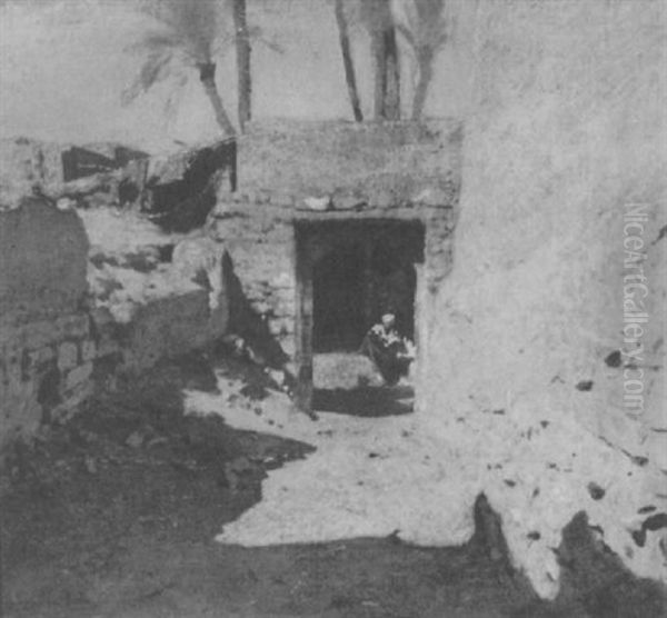 Figure In An Oasis - view 1