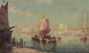 Grand Canal, Venice by Carl Wilhelm Mueller