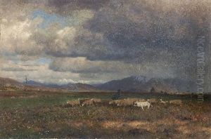 Marzwetter Bei Rom by Carl Wilhelm Mueller